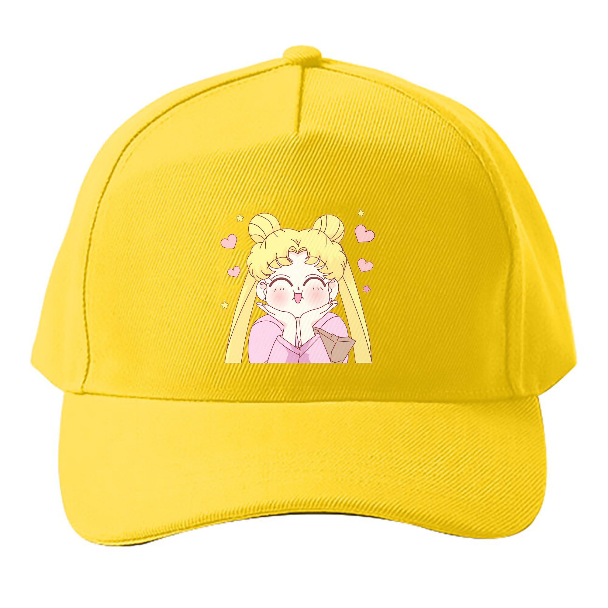 （画像用） 美少女戦士セーラームーン 愛野 美奈子 あいの みなこ Sailor Moon Aino Minako ベースボールキャップ 綿100％ 男女兼用 帽子 スポーツ